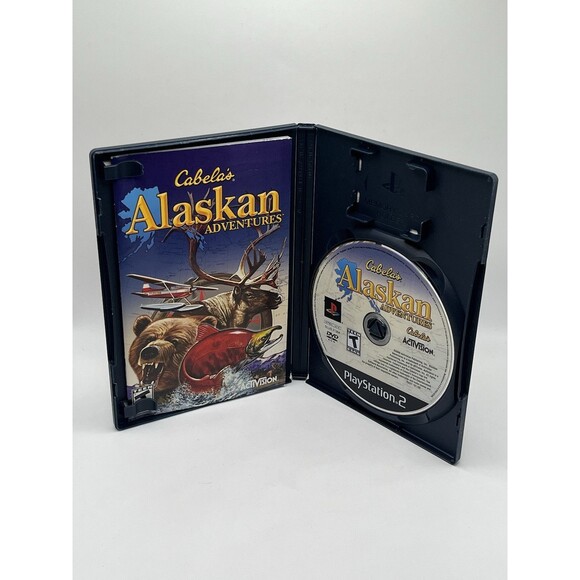 Cabela's Alaskan Adventures Ps2 (Sony PlayStation 2, 2006) CIB TESTED - Picture 3 of 5
